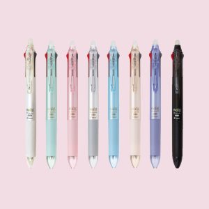 Japanese Pilot FriXion Erasable Tricolor Pen - Warm Gray